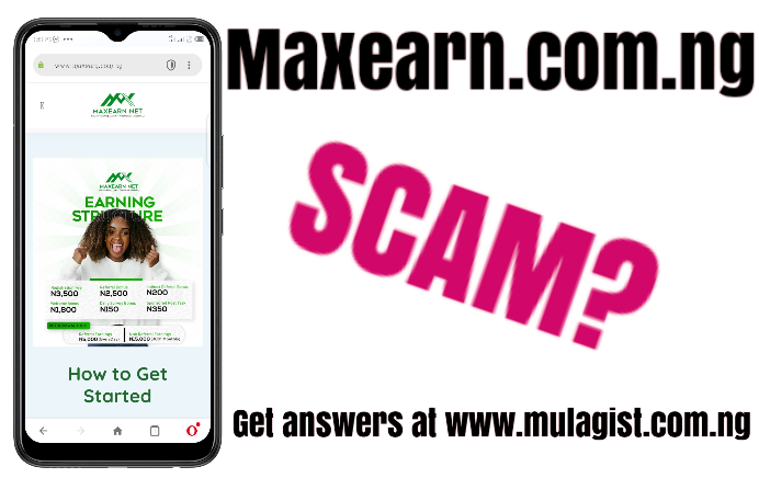 Maxearn.com.ng Review – Maxearn-Net Login, Fake or Scam?
