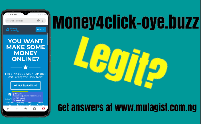 Money4click-oye.buzz Review: How to Login, Is it Legit or Scam?