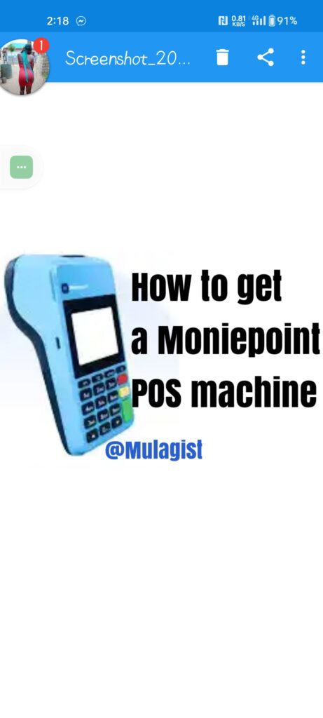 How to get a Moniepoint POS machine