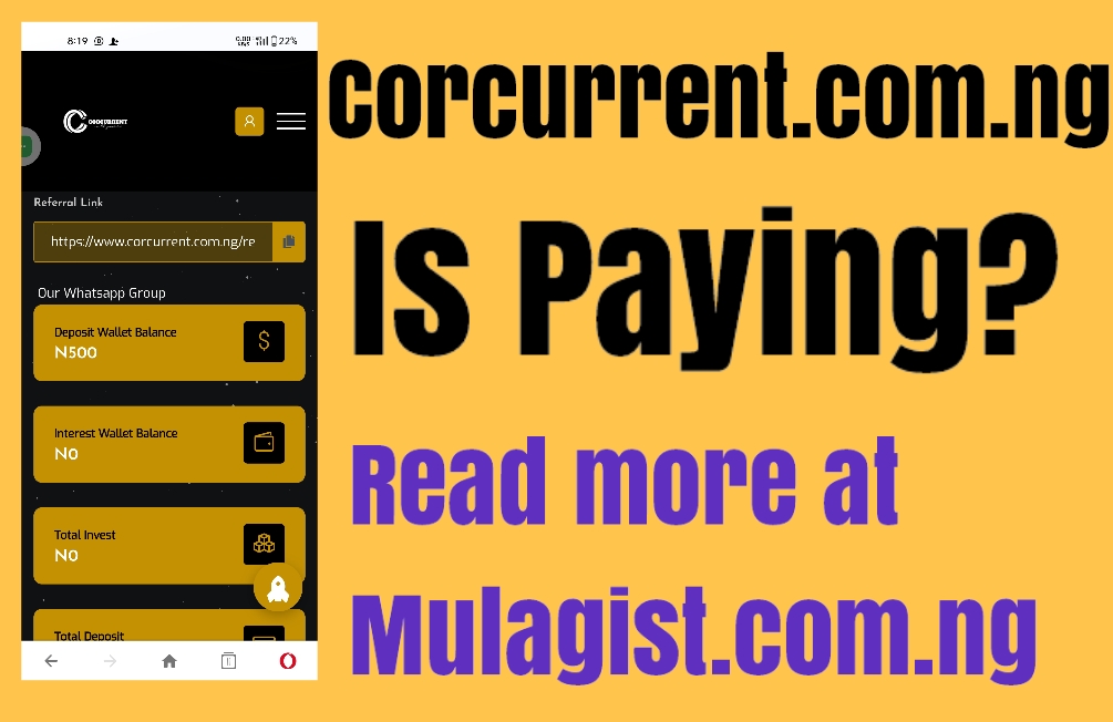 Corcurrent.com.ng Review: Legit or Scam?