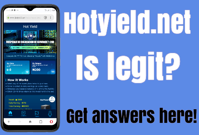 Hotyield.net Review – Legit or Scam? Get Answers!