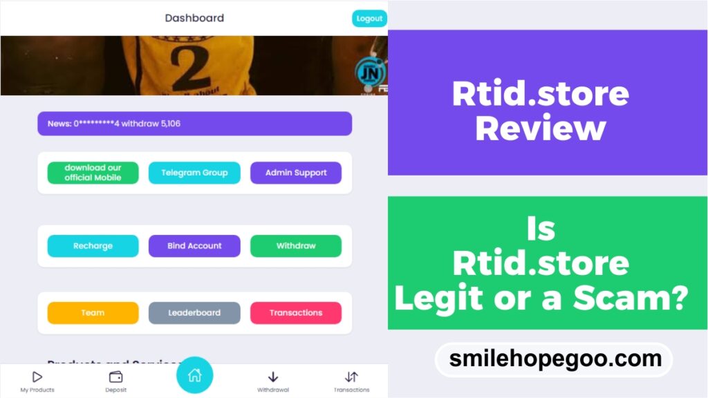 Rtid.store Review – Is Rtid.store Legit, Scam and Fraudulent?