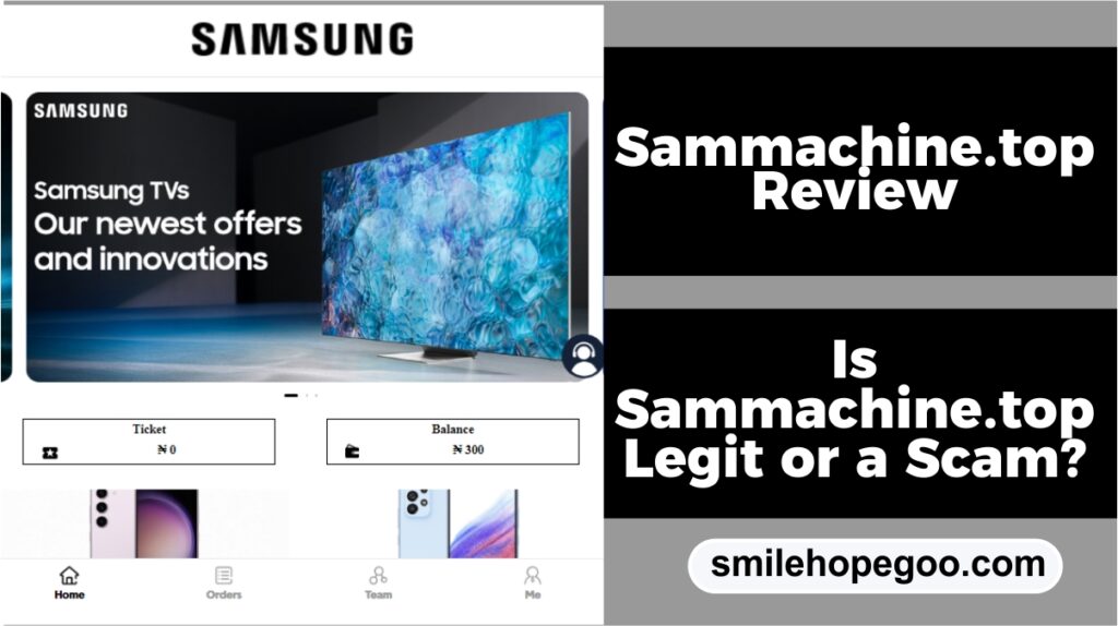 Sammachine.top Review – Is Sammachine.top Legit, Scam and Paying?