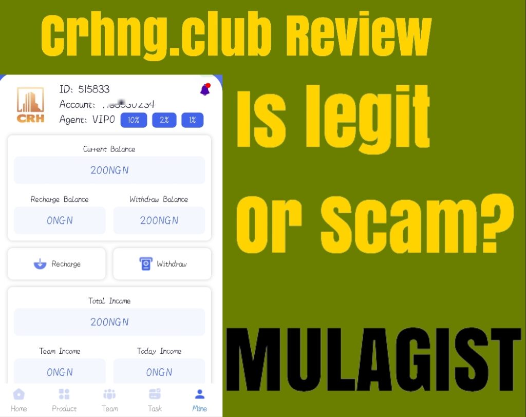 Crhng.club Review: Is legit or Scam? Get answers