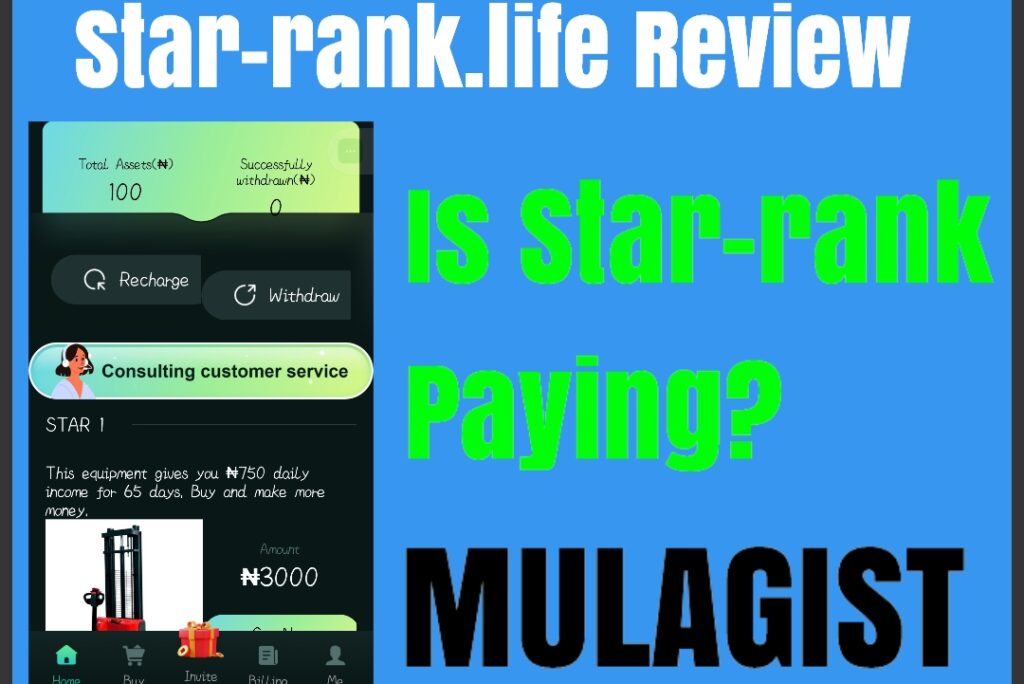 Star-rank.life Review: Is legit or Scam? Get answers