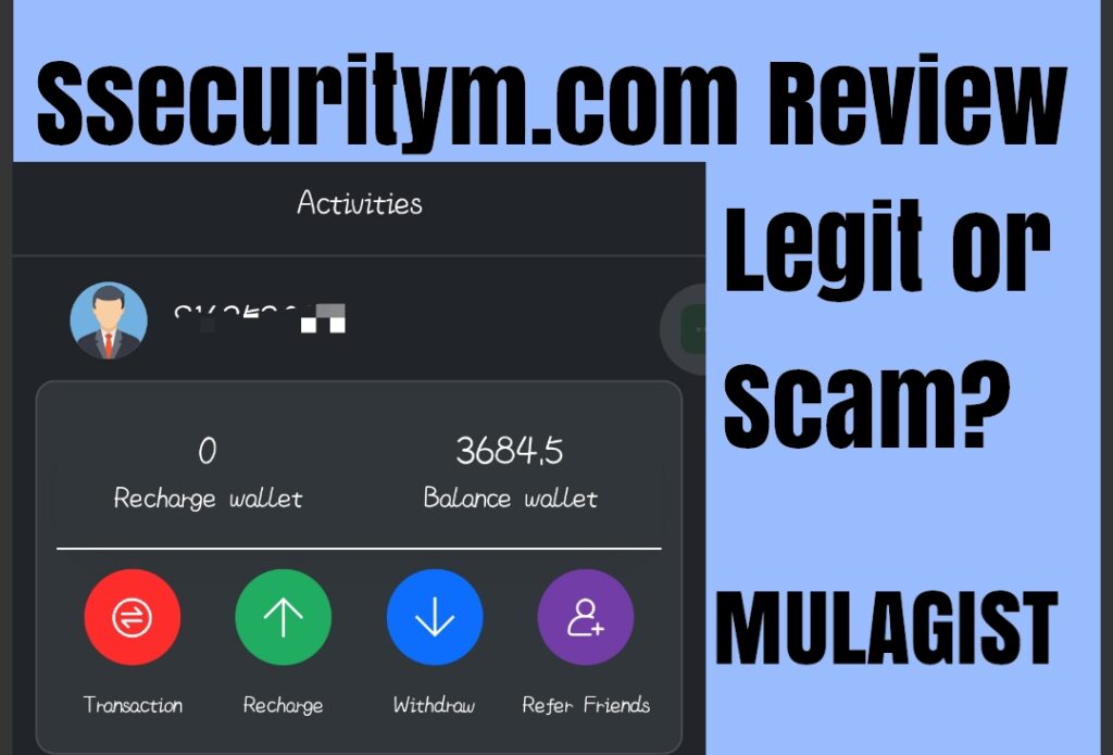 Ssecuritym.com Review: Is legit or Scam? Find out the truth